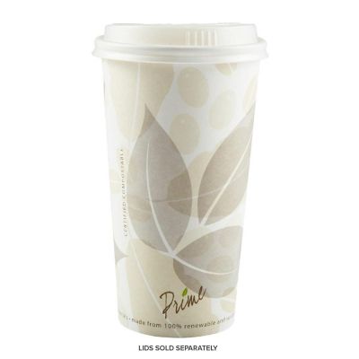 Edge Collections  - 20" - Multicolor - Hot Coffee Cups Lined with PLA! Image 1