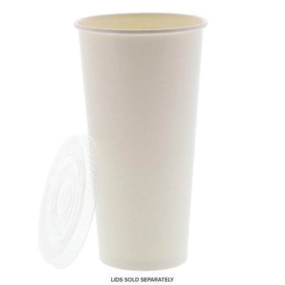Edge Collections  - 22" - White Paper Cold Cup! Image 1