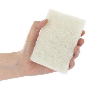 Edge Collections  - 3.5" x 5" - White Fine Scouring Pads! Image 1