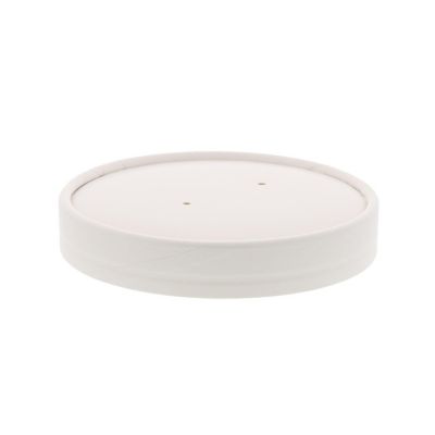 Edge Collections  - 32" - White Vented Paper Food Container Lids! Image 1