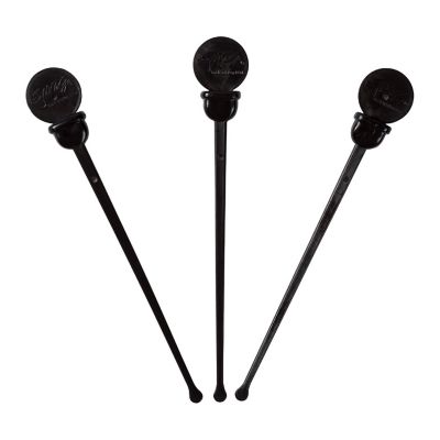 Edge Collections  - 4.75" - Black Stir Stix Plugs! Image 1