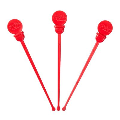 Edge Collections  - 4.75" - Red Stir Stix Plugs! Image 1