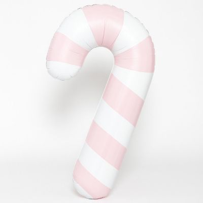 Edge Collections - 46" - Pastel Pink Candy Cane Balloon Image 2
