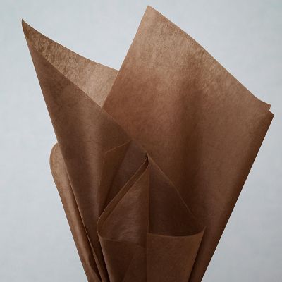 Edge Collections - 480 sheets - Brown - SatinWrap Tissue Paper Image 2