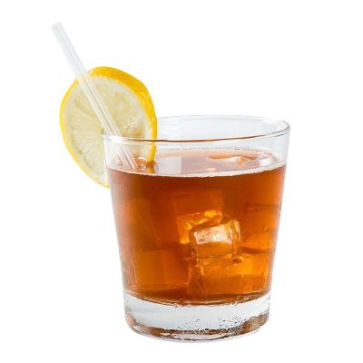 Edge Collections  - 5.75" - Clear - Jumbo Unwrapped Straws! Image 1
