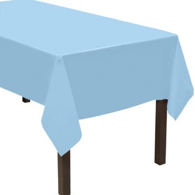 Edge Collections - 54" x 108" - Blue - Heavy Duty Tablecovers Image 1