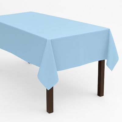 Edge Collections - 54" x 108" - Blue - Heavy Duty Tablecovers Image 1