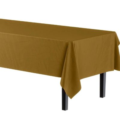 Edge Collections - 54" x 108" - Green - Durable Tablecovers Image 1