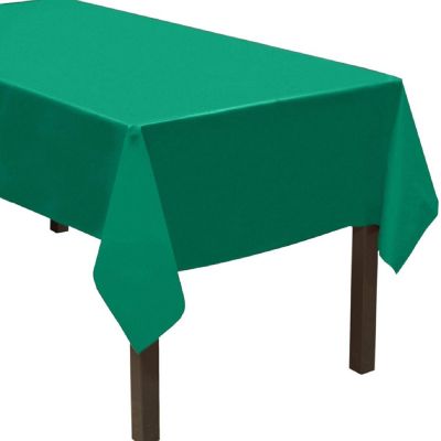 Edge Collections - 54" x 108" - Green - Heavy Duty Tablecovers Image 1