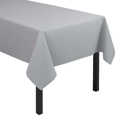Edge Collections - 54" x 108" - Grey - Heavy Duty Tablecovers Image 1
