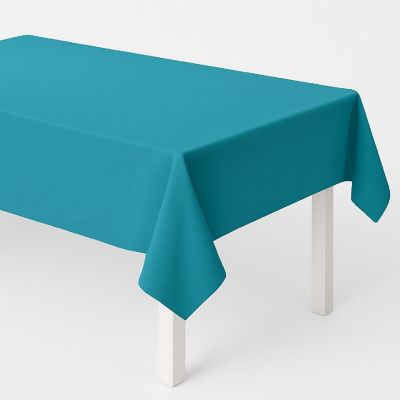 Edge Collections - 54" x 108" - Teal - Durable Tablecovers Image 1