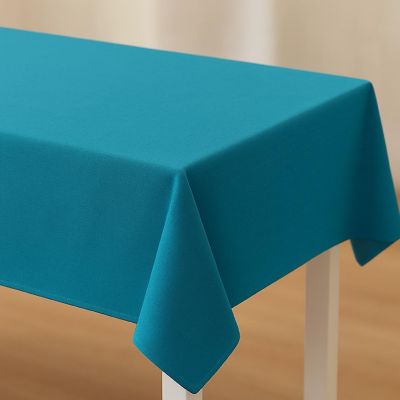 Edge Collections - 54" x 108" - Teal - Durable Tablecovers Image 2
