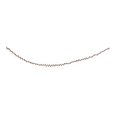 Edge Collections - 6' - Red - Sleigh Bell String Garland! Image 1