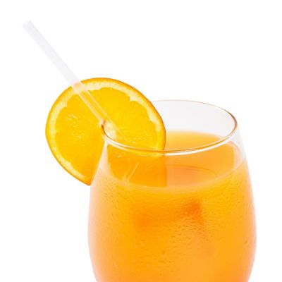 Edge Collections  - 7.75" - Jumbo Clear Paper Wrapped Straws! Image 1