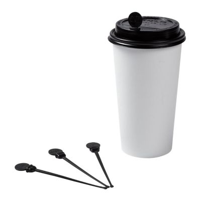 Edge Collections  - 7.75" - Jumbo Clear Poly Wrapped Straws! Image 2