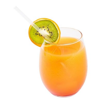 Edge Collections  - 7.75" - Jumbo Clear Unwrapped Straws! Image 1