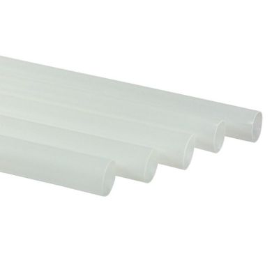 Edge Collections  - 8.5" - White - Transparent Paper Wrapped PLA Straw! Image 1
