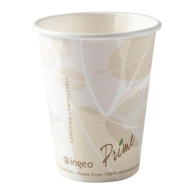 Edge Collections  - 8" - Multicolor - Hot Coffee Cups Lined with PLA! Image 1