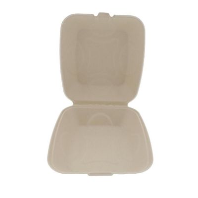 Edge Collections  - 8" X 8" X 2.5" - Medium Molded Fiber Clamshell! Image 1