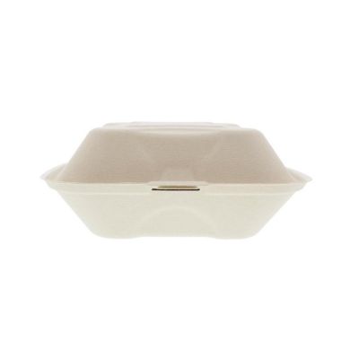 Edge Collections  - 8" X 8" X 2.5" - Medium Molded Fiber Clamshell! Image 1