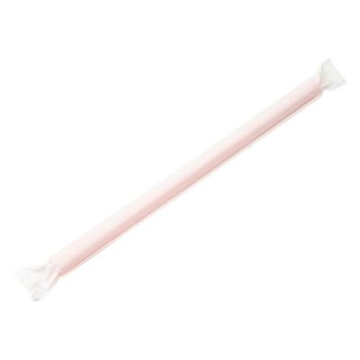 Edge Collections  - 85" - Colossal Red Paper Wrapped Straws! Image 1