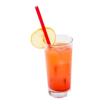 Edge Collections  - 9" - Giant Red Unwrapped Straws! Image 1
