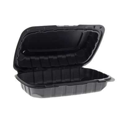 Edge Collections  - 9" X 6" X 3" - Hoagie Filled PP Vented Hinged Container! Image 1