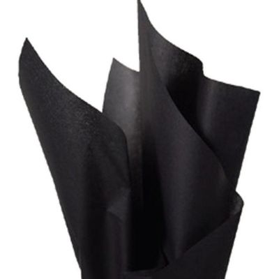 Edge Collections - Black - SatinWrap Tissue Paper Image 1