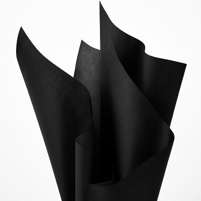 Edge Collections - Black - SatinWrap Tissue Paper Image 1