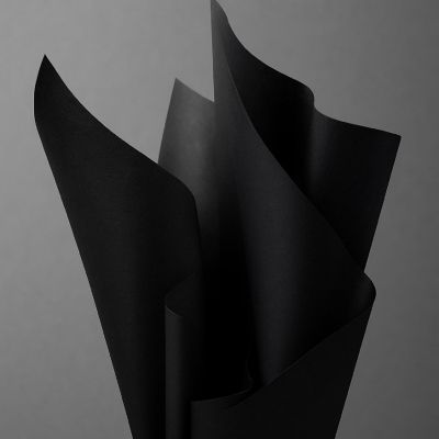 Edge Collections - Black - SatinWrap Tissue Paper Image 2