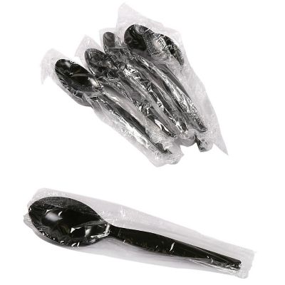 Edge Collections  - Black Wrapped Teaspoons! Image 1