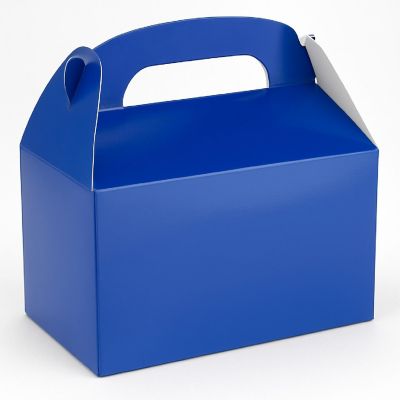 Edge Collections - Blue - Solid Color Treat Boxes Image 1
