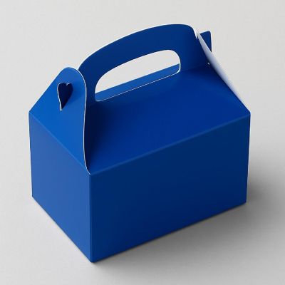 Edge Collections - Blue - Solid Color Treat Boxes Image 2