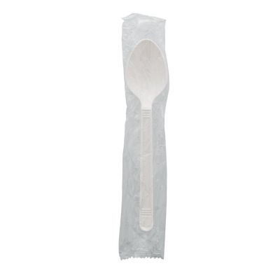 Edge Collections  - Heavy Weight White Wrapped Teaspoons! Image 2