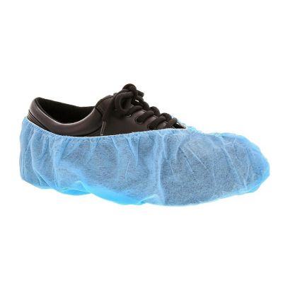 Edge Collections  - Large - Large Blue Poly Pro Non-Skid Shoe Covers! Image 1