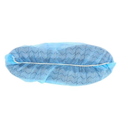 Edge Collections  - Large - Large Blue Poly Pro Non-Skid Shoe Covers! Image 1