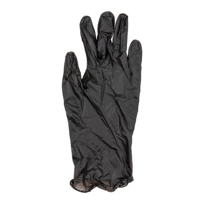 Edge Collections  - Medium - Vitri-Flex Black Gloves! Image 2