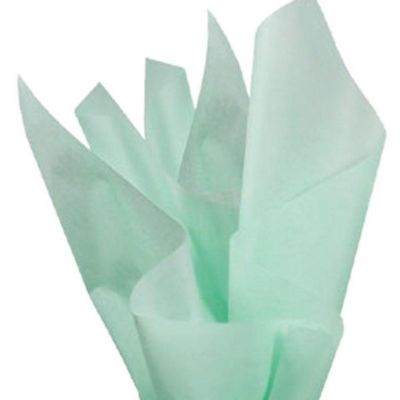 Edge Collections - Mint Green - SatinWrap Tissue Paper Image 1