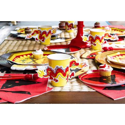 Edge Collections - Multicolor - Ninja 9 Oz Cups With Dragon Sleeves! Image 1