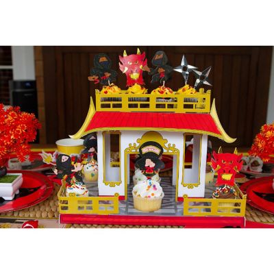 Edge Collections - Multicolor - Ninja Cupcake Kit Assorted Toppers! Image 2