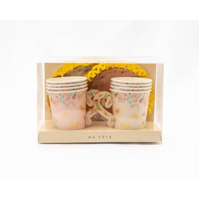 Edge Collections - Multicolor - Tea Party Paper Cups &amp; Saucers! Image 1