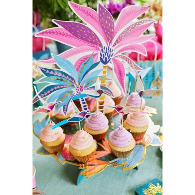 Edge Collections - Multicolor - Tropical Collection Cupcake Stand! Image 2