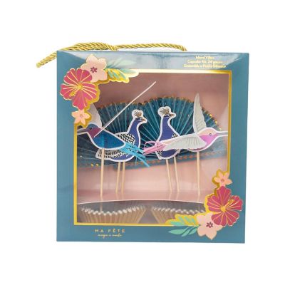 Edge Collections - Multicolor - Tropical Collection Cupcake Toppers! Image 1