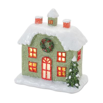Edge Collections - Multicolor - Winter Village Lighted House Set! Image 2