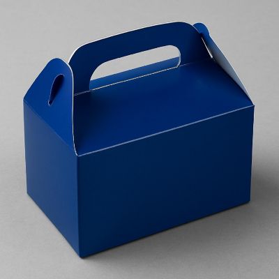 Edge Collections - Navy Blue - Solid Color Treat Boxes Image 2