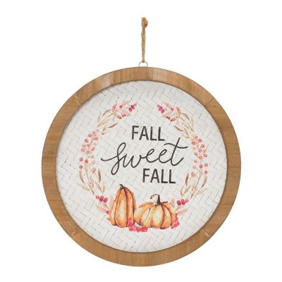 Edge Collections - Orange And White - Fall Harvest Plaques! Image 1