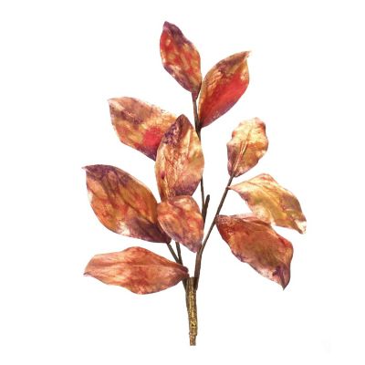Edge Collections - Orange - Metallic Harvest Leaf Spray! Image 1
