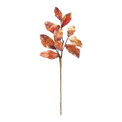 Edge Collections - Orange - Metallic Harvest Leaf Spray! Image 1