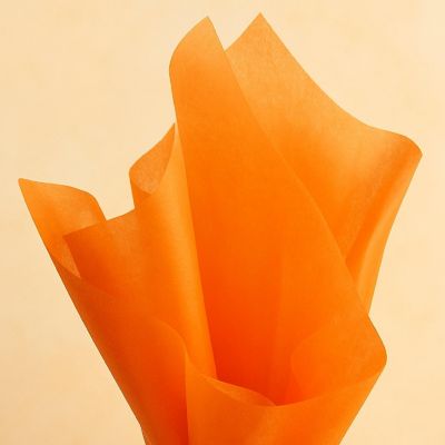 Edge Collections - Orange - SatinWrap Tissue Paper Image 1