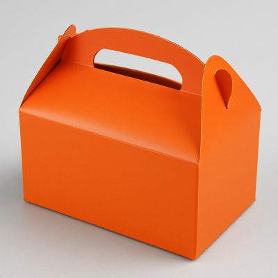 Edge Collections - Orange - Solid Color Treat Boxes Image 2